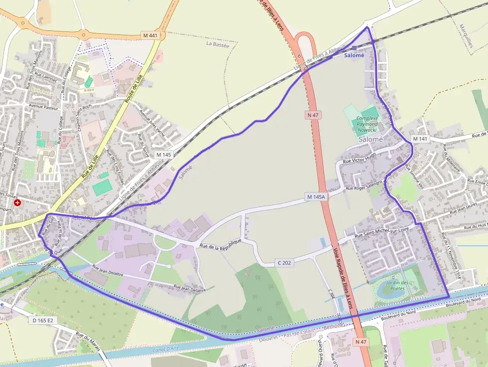 Appartement 55 m² quatre pièces à vendre à Salomé