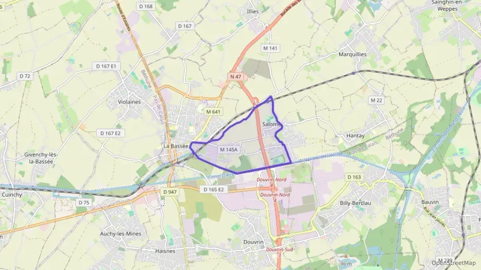 Appartement 55 m² quatre pièces à vendre à Salomé