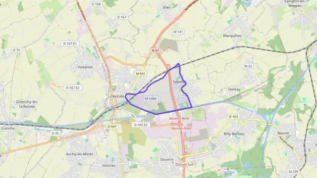 Appartement 55 m² quatre pièces à vendre à Salomé