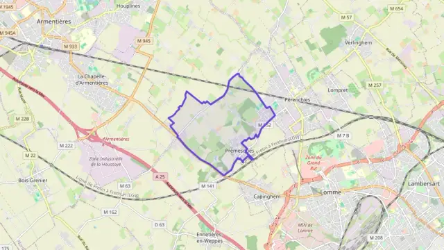 Appartement 70 m² trois pièces à vendre à Prémesques