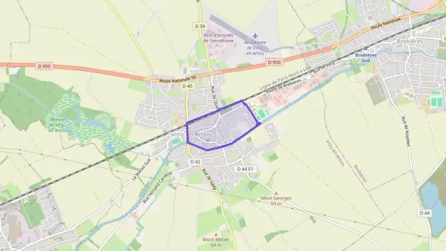 Appartement 40 m² deux pieces à vendre à Vitry-en-Artois