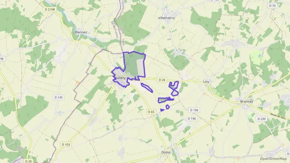 Appartement 80 m² trois pièces à vendre à Vallery