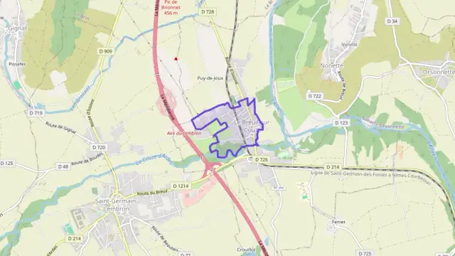 Appartement 28 m² une piece à vendre à Le Breuil-sur-Couze