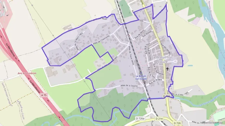 Appartement 56 m² trois pièces à vendre à Le Breuil-sur-Couze