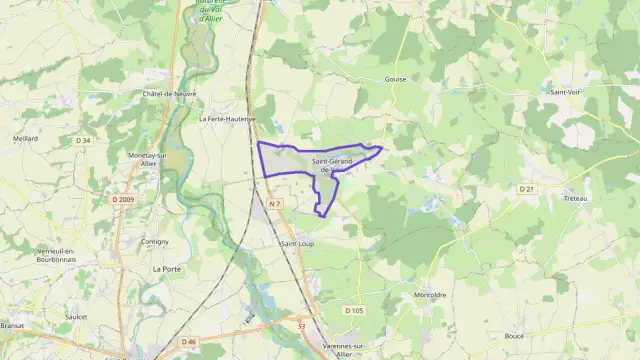 Appartement 60 m² trois pièces à vendre à Saint-Gérand-de-Vaux