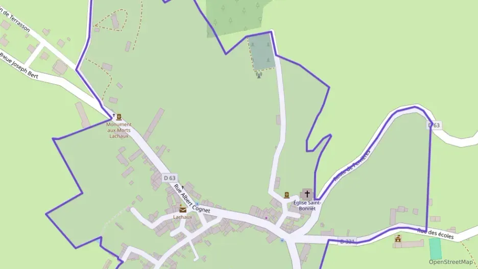 Appartement 41 m² deux pieces à vendre à Lachaux Appartement 41 m² deux pieces à vendre à Lachaux