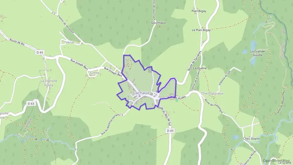 Appartement 41 m² deux pieces à vendre à Lachaux Appartement 41 m² deux pieces à vendre à Lachaux