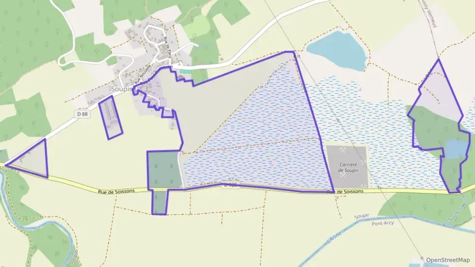 Appartement 60 m² une piece à vendre à Soupir Appartement 60 m² une piece à vendre à Soupir