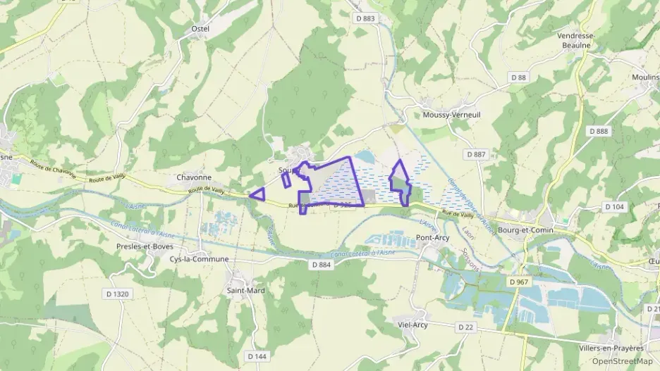 Appartement 60 m² une piece à vendre à Soupir Appartement 60 m² une piece à vendre à Soupir