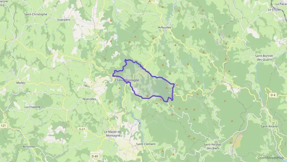 Appartement 49 m² une piece à vendre à Châtel-Montagne Appartement 49 m² une piece à vendre à Châtel-Montagne