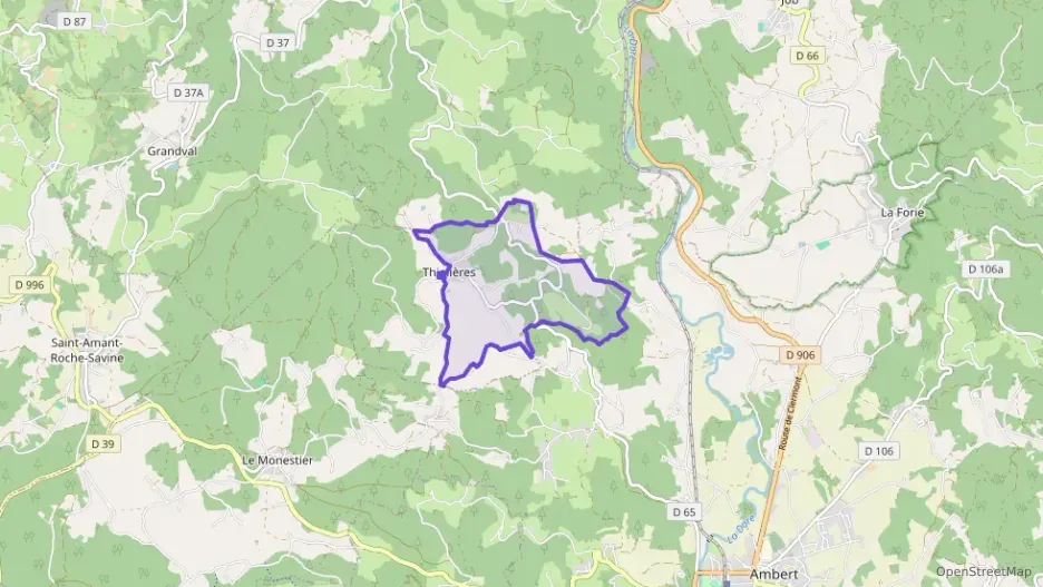 Appartement 83 m² quatre pièces à vendre à Thiolières Appartement 83 m² quatre pièces à vendre à Thiolières