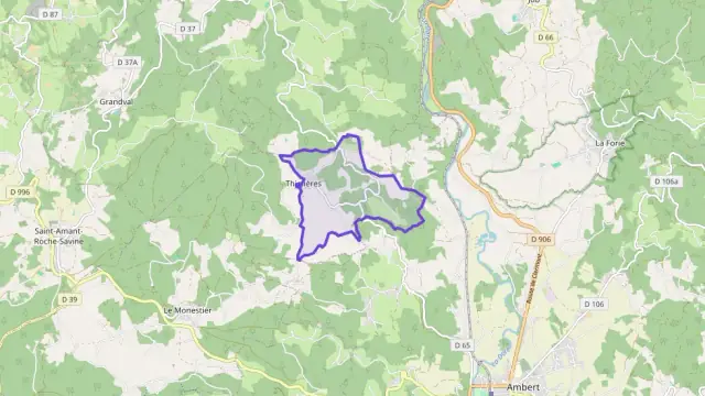 Appartement 83 m² quatre pièces à vendre à Thiolières