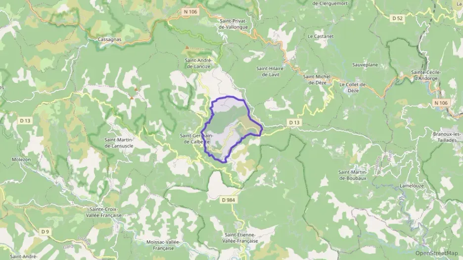 Appartement 51 m² deux pieces à vendre à Saint-Germain-de-Calberte