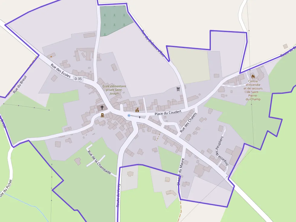 Appartement 39 m² deux pieces à vendre à Saint-Pierre-du-Champ