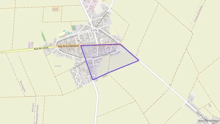 Appartement 48 m² deux pieces à vendre à Bourgogne-Fresne