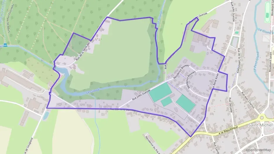 Appartement 76 m² trois pièces à vendre à Saint-Michel Appartement 76 m² trois pièces à vendre à Saint-Michel