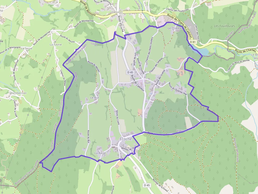 Appartement 43 m² trois pièces à vendre à Écoche