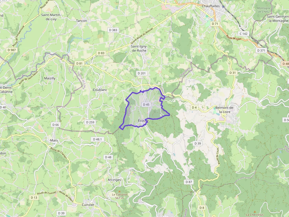 Appartement 43 m² trois pièces à vendre à Écoche