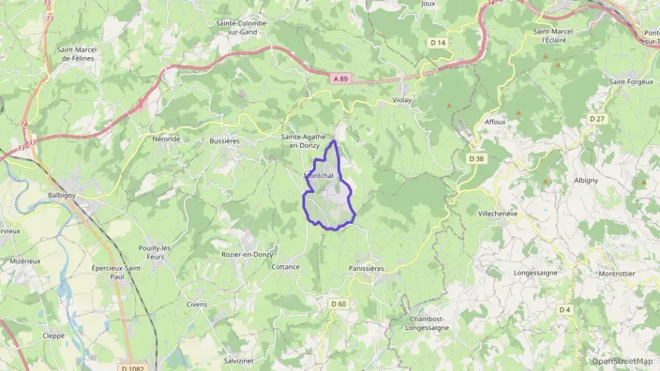 Appartement 72 m² une piece à vendre à Montchal Appartement 72 m² une piece à vendre à Montchal