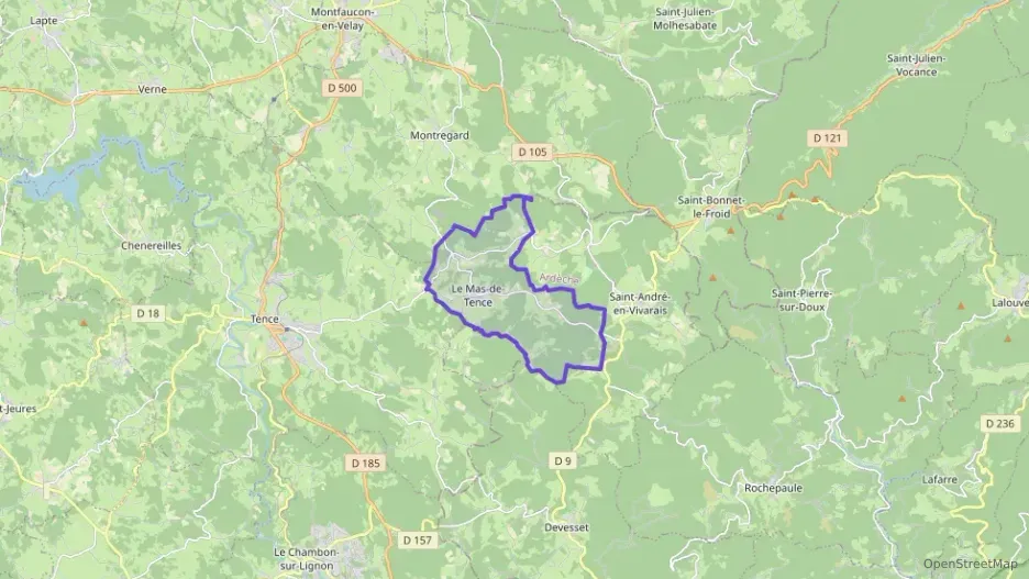 Appartement 60 m² trois pièces à vendre à Le Mas-de-Tence