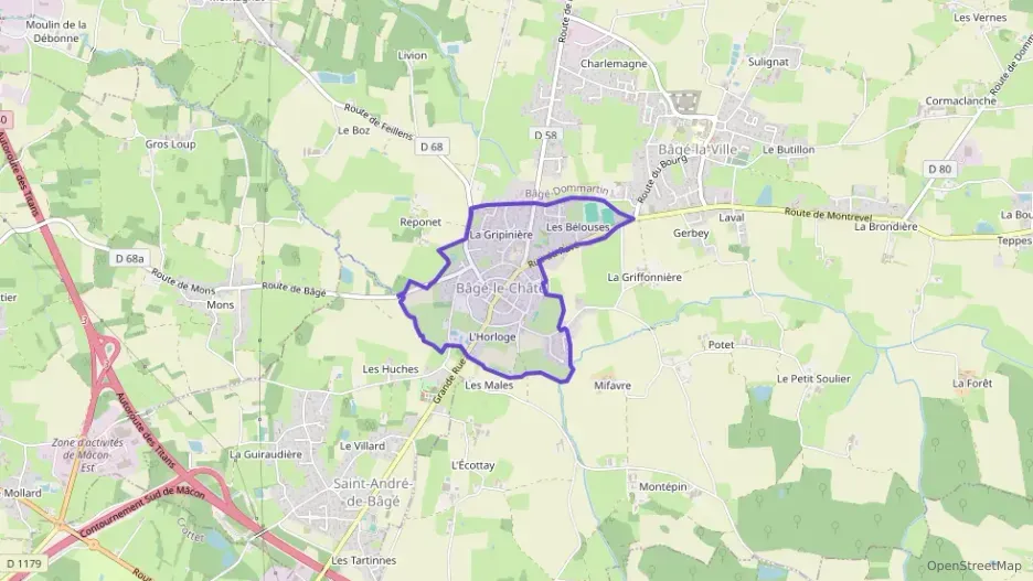 Appartement 47 m² trois pièces à vendre à Bâgé-le-Châtel