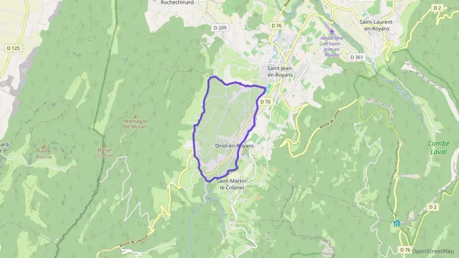 Appartement 46 m² deux pieces à vendre à Oriol-en-Royans