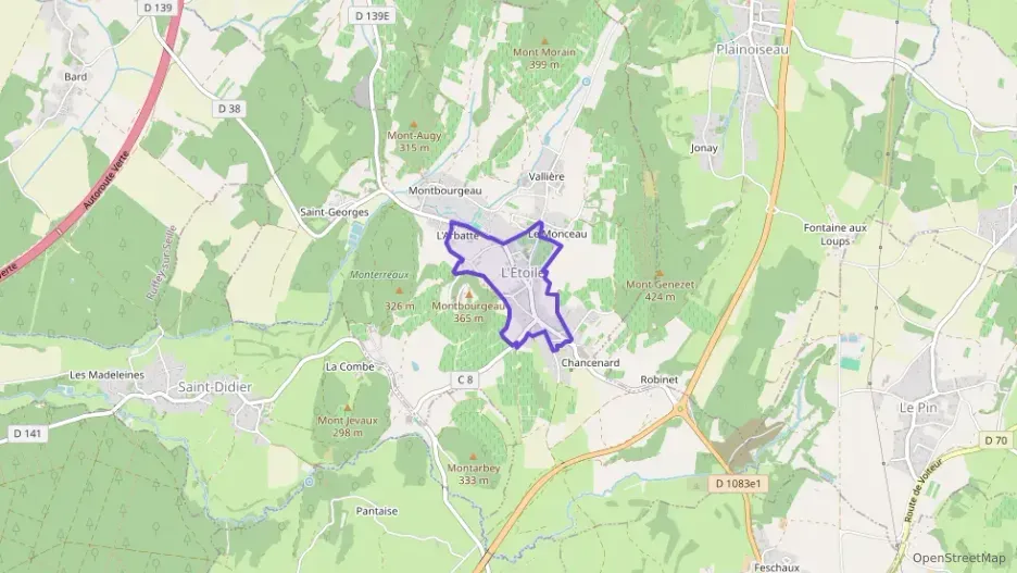 Appartement 84 m² deux pieces à vendre à L`Étoile Appartement 84 m² deux pieces à vendre à L`Étoile