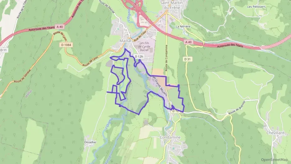 Appartement 120 m² quatre pièces à vendre à Maillat