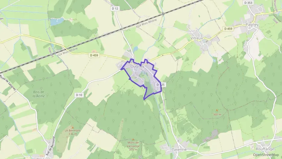 Appartement 62 m² trois pièces à vendre à Ougney Appartement 62 m² trois pièces à vendre à Ougney