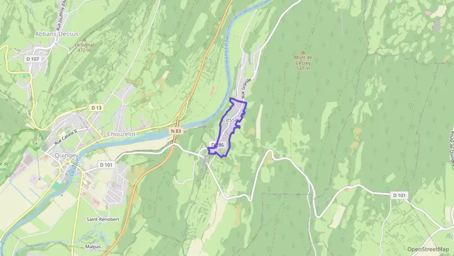 Appartement 105 m² deux pieces à vendre à Cessey Appartement 105 m² deux pieces à vendre à Cessey