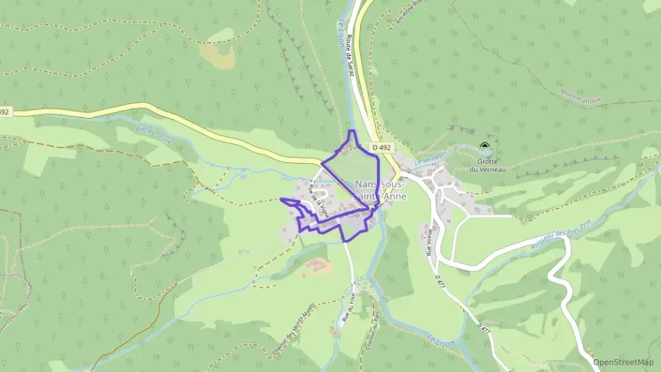 Appartement 132 m² trois pièces à vendre à Nans-sous-Sainte-Anne Appartement 132 m² trois pièces à vendre à Nans-sous-Sainte-Anne