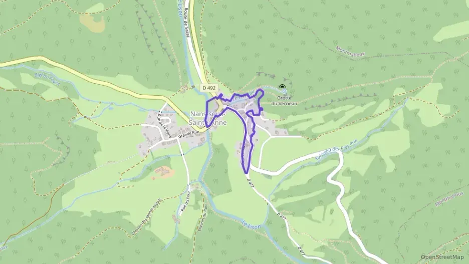 Appartement 157 m² quatre pièces à vendre à Nans-sous-Sainte-Anne Appartement 157 m² quatre pièces à vendre à Nans-sous-Sainte-Anne