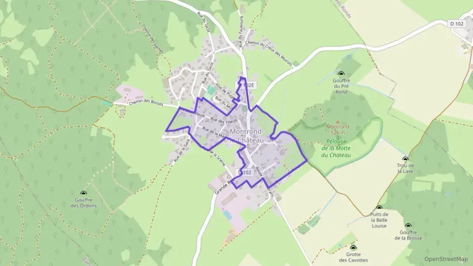 Appartement 53 m² une piece à vendre à Montrond-le-Château Appartement 53 m² une piece à vendre à Montrond-le-Château