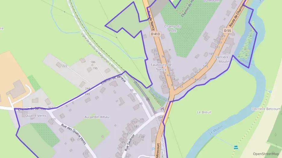 Appartement 85 m² quatre pièces à vendre à Poussay