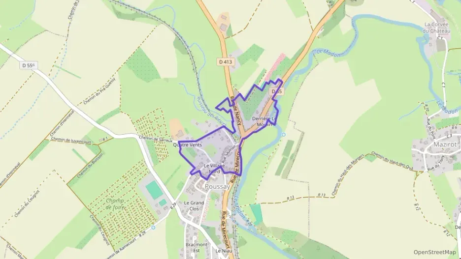 Appartement 85 m² quatre pièces à vendre à Poussay