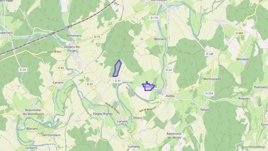 Appartement 58 m² deux pieces à vendre à Maussans Appartement 58 m² deux pieces à vendre à Maussans