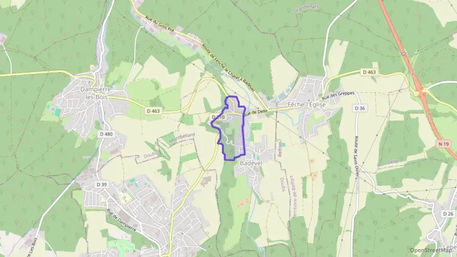 Appartement 71 m² trois pièces à vendre à Badevel