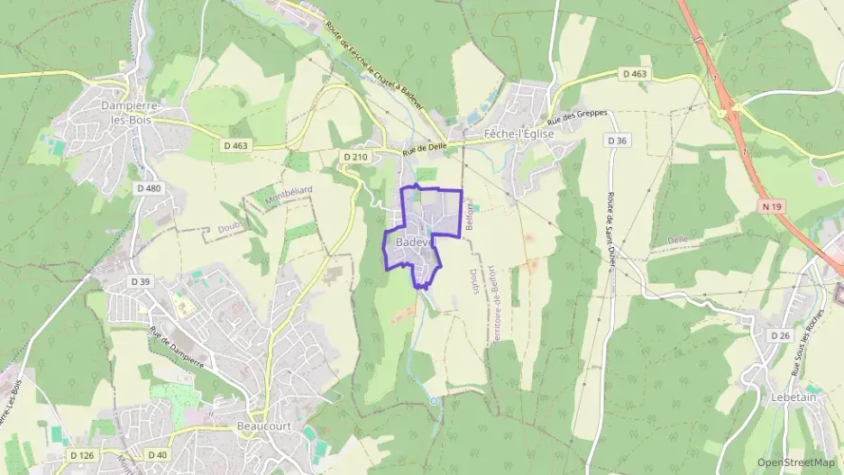 Appartement 92 m² trois pièces à vendre à Badevel Appartement 92 m² trois pièces à vendre à Badevel