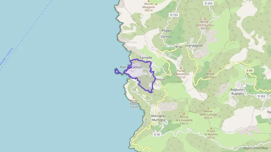 Appartement 25 m² une piece à vendre à Centuri Appartement 25 m² une piece à vendre à Centuri