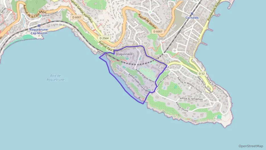 Appartement 75 m² trois pièces à vendre à Roquebrune-Cap-Martin