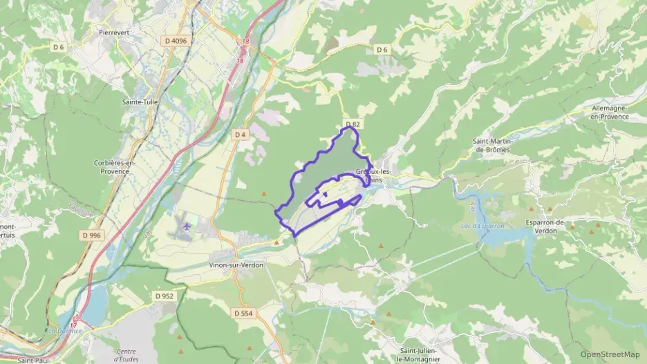Appartement 102 m² trois pièces à vendre à Gréoux-les-Bains