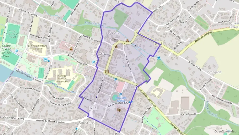 Appartement 66 m² trois pièces à vendre à Soustons
