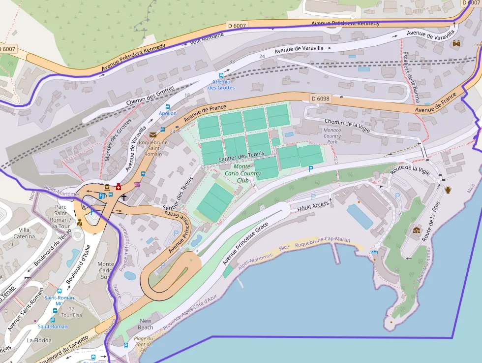 Appartement 40 m² deux pieces à vendre à Roquebrune-Cap-Martin