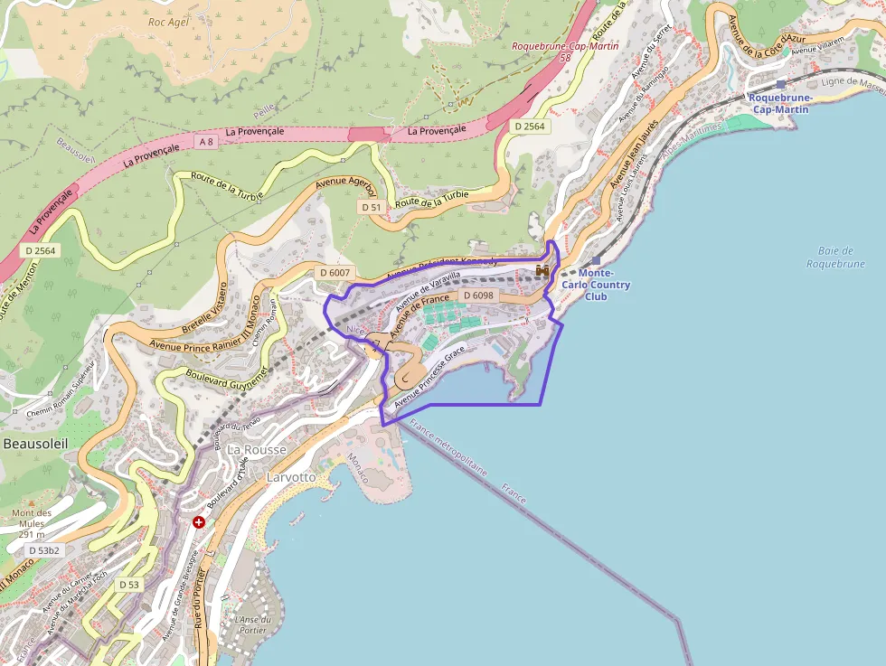 Appartement 40 m² deux pieces à vendre à Roquebrune-Cap-Martin