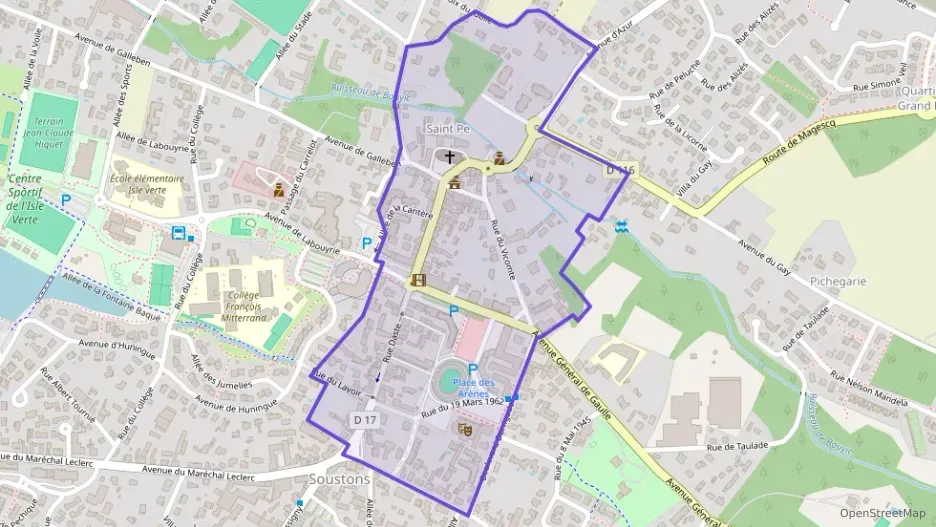 Appartement 59 m² trois pièces à vendre à Soustons