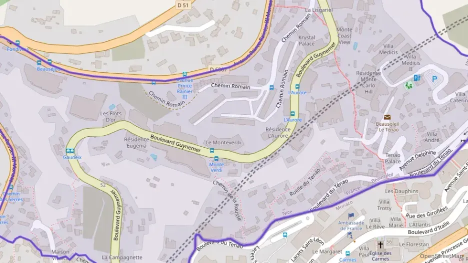 Appartement 108 m² trois pièces à vendre à Beausoleil Appartement 108 m² trois pièces à vendre à Beausoleil