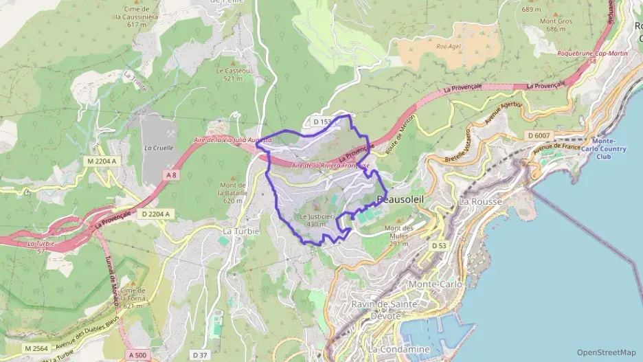 Appartement 70 m² quatre pièces à vendre à La Turbie