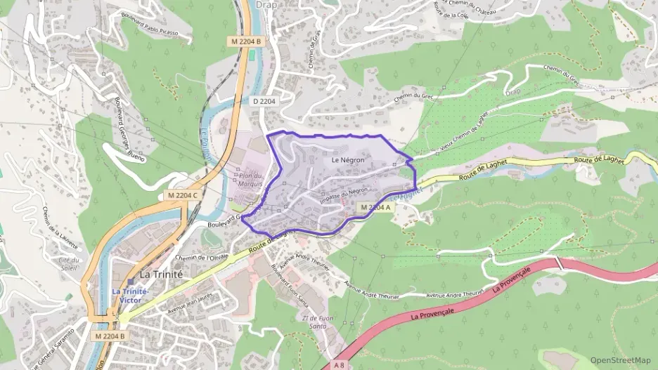 Appartement 81 m² quatre pièces à vendre à La Trinité