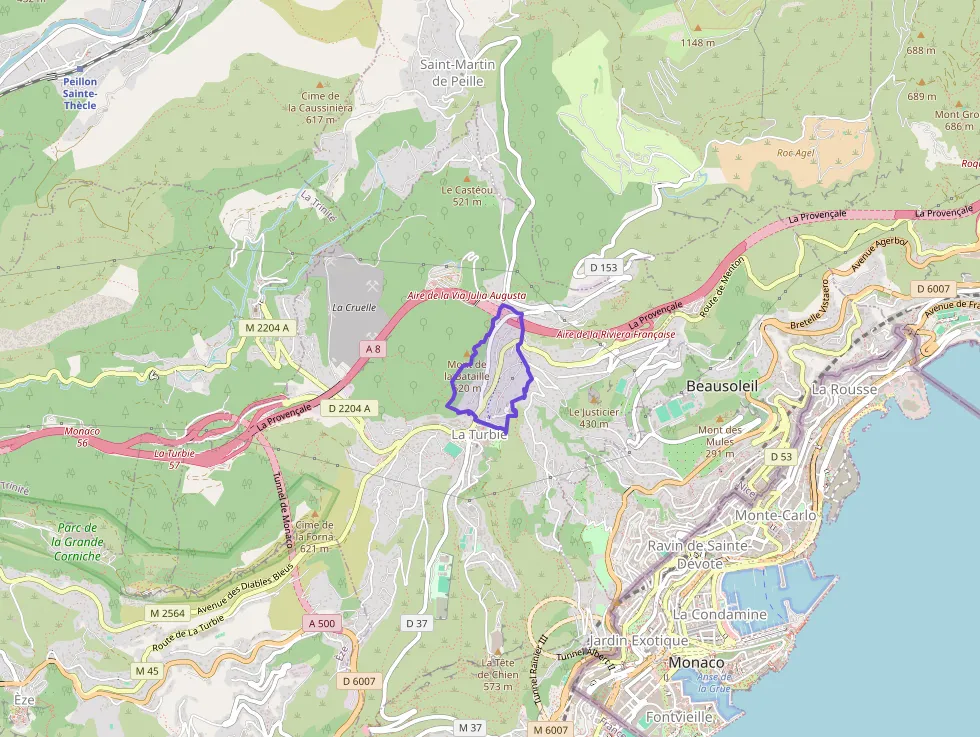 Appartement 56 m² deux pieces à vendre à La Turbie