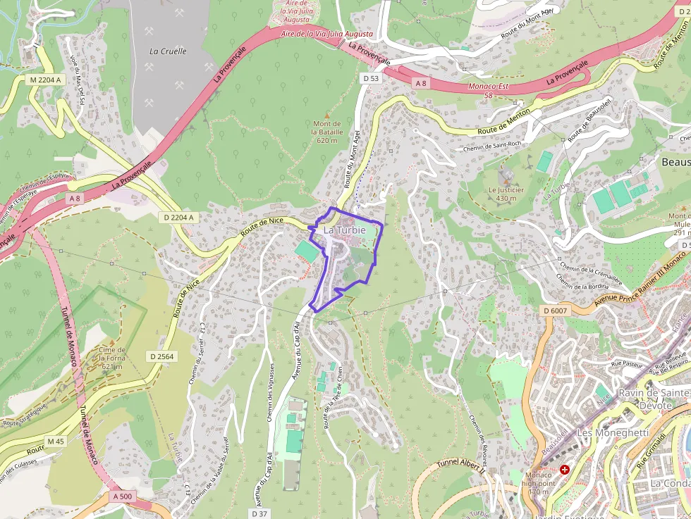 Appartement 41 m² quatre pièces à vendre à La Turbie